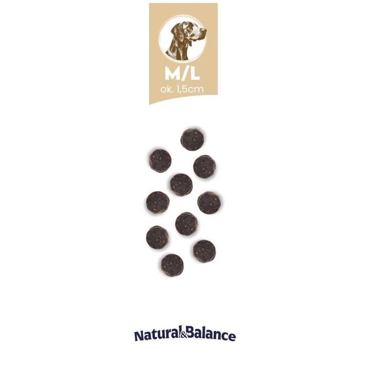 BALTICA Natural & Balance Beef M/L – dry dog food – 3kg
