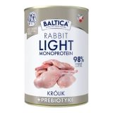 BALTICA Nutraceutic Monoprotein Light Rabbit with prebiotics - wet dog food - 400g