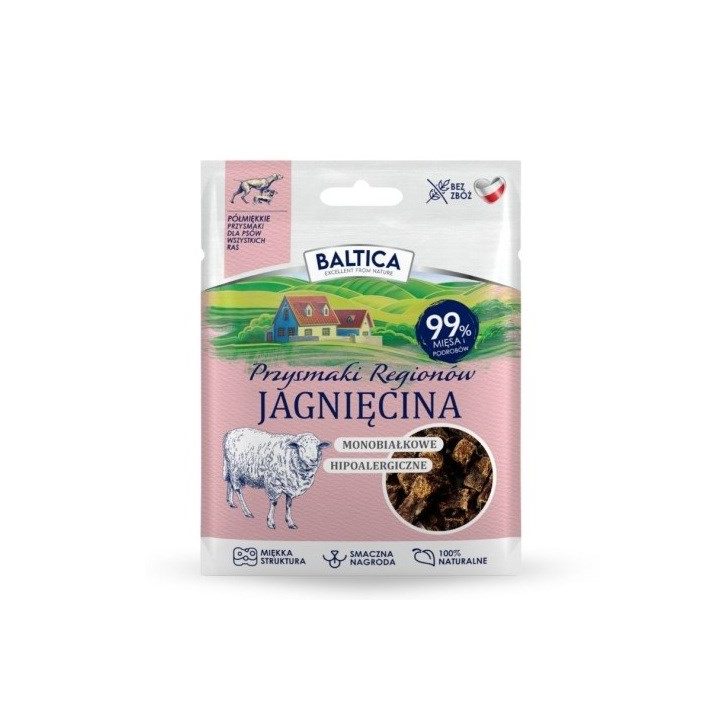 BALTICA Przysmaki regionów Monoprotein Lamb - dog treat - 30g