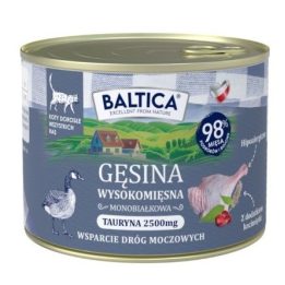 BALTICA Smaki regionów Goose - wet cat food - 185g