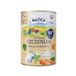 BALTICA Smaki regionów Puppy Rabbit with carrot - wet dog food - 400g