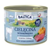 BALTICA Smaki regionów Veal - wet cat food - 185g