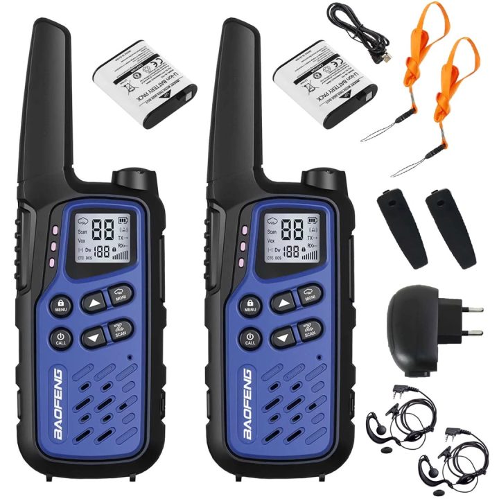Walkie-Talkie Baofeng BF-T25E Dark Blue 2 pieces