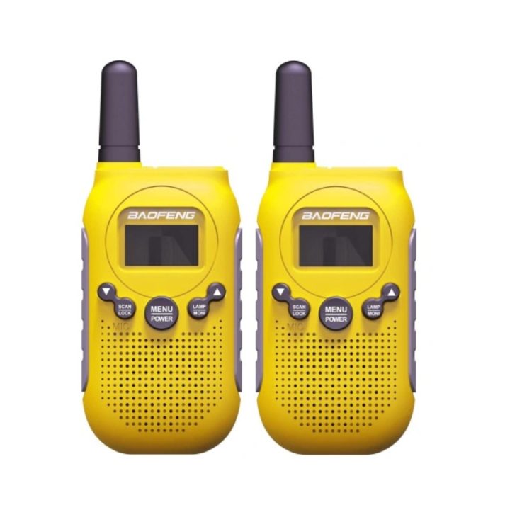 Walkie-Talkie Baofeng BF-T6 Panda Yellow 2 pcs