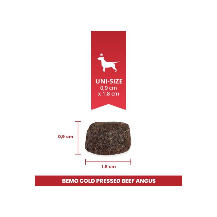 BEMO Cold Pressed Beef Angus Mono - dry dog food - 1kg