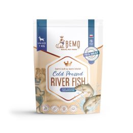 BEMO Cold Pressed River Fish Mono - dry dog food - 1kg