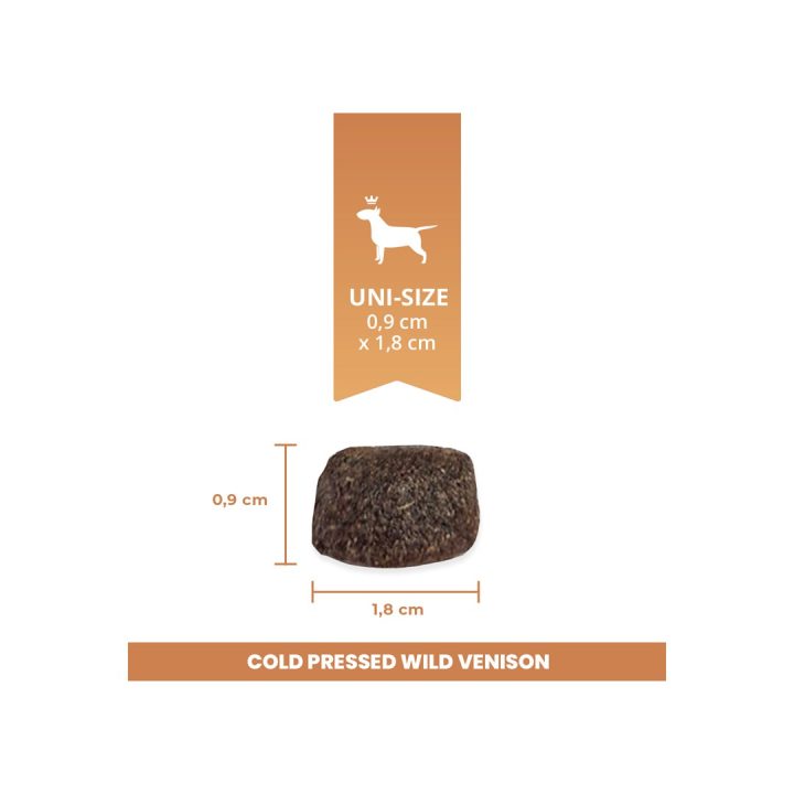 BEMO Cold Pressed Wild Venison - dry dog food - 1kg