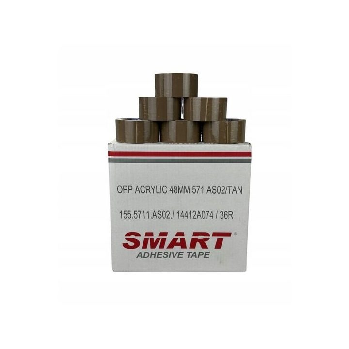 BSTech Acrylic Packaging Tape 48*60m brown cardboard box 36 pcs
