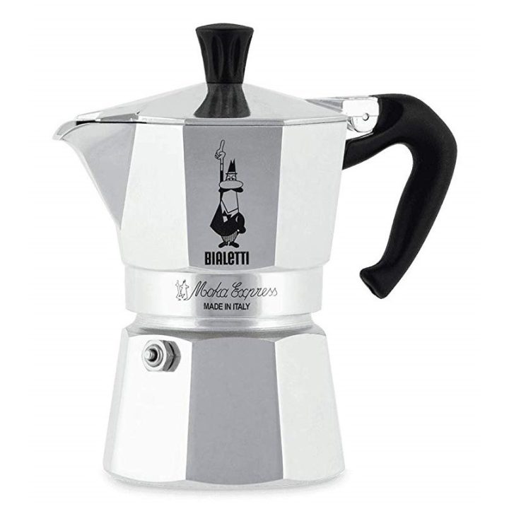 Bialetti Moka Express Moka pot 0.06 L Aluminium Black
