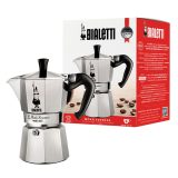 Bialetti Moka Express Moka pot 0.3 L Aluminium Black