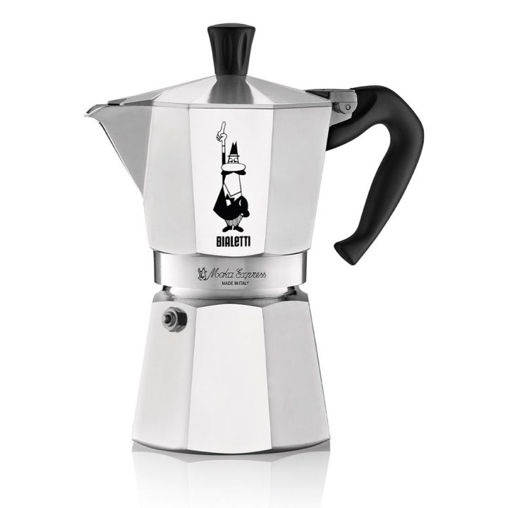 Bialetti Moka Express Moka pot 0.3 L Aluminium Black
