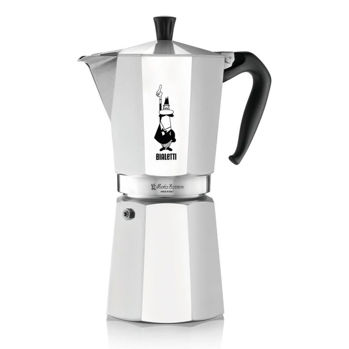 Bialetti Moka Express Moka pot 0.55 L Black Silver