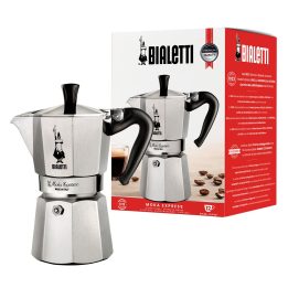 Bialetti Moka Express Moka pot 0.775 L Aluminium Black