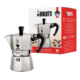 Bialetti Moka Express Moka pot Aluminium Black