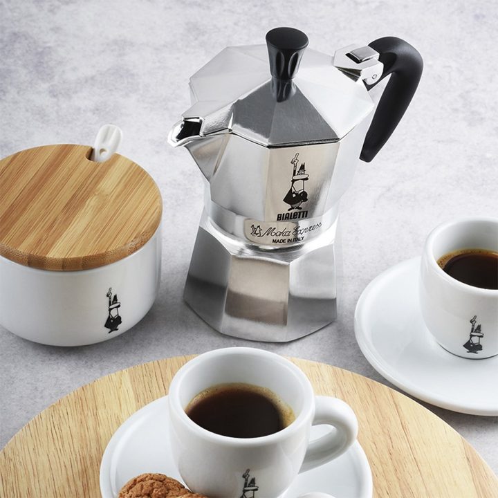 Bialetti Moka Express Moka pot Aluminium Black