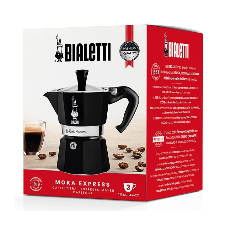 Bialetti Moka Exress Moka pot Black