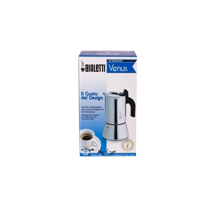Bialetti Venus box Moka pot 0.1 L Silver