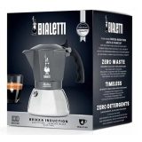 Coffee maker BIALETTI BRIKKA INDUCTION 4TZ 180 ml Anthracite Silver