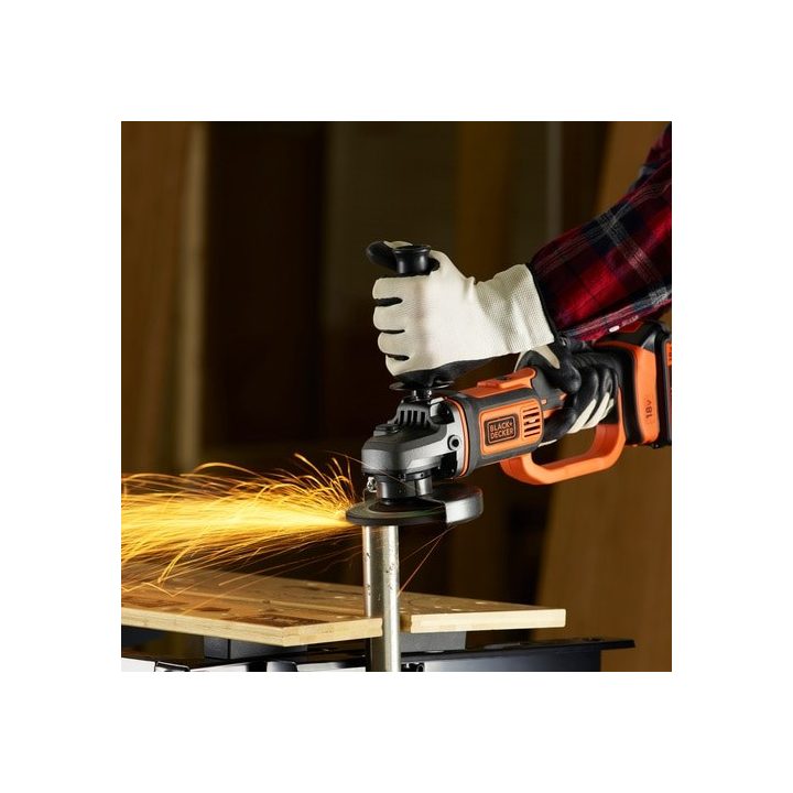 Black & Decker BCG720N angle grinder 12.5 cm 8600 RPM