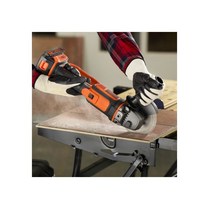 Black & Decker BCG720N angle grinder 12.5 cm 8600 RPM
