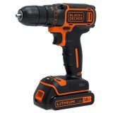 Black & Decker BDCDC18-QW drill 650 RPM Black Orange
