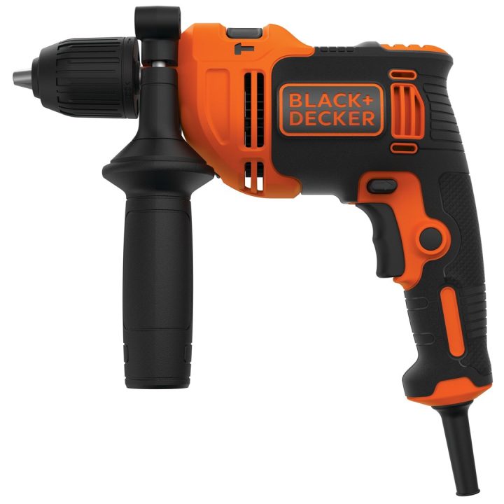 Black & Decker BEH710-QS drill 2800 RPM Black Orange