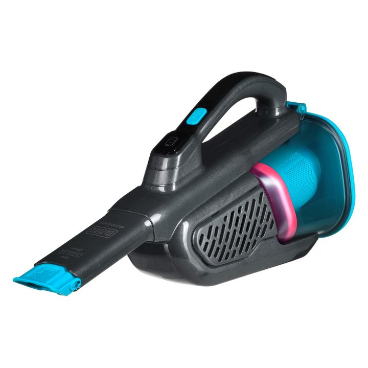 Black & Decker BHHV320J handheld vacuum Blue Titanium Bagless