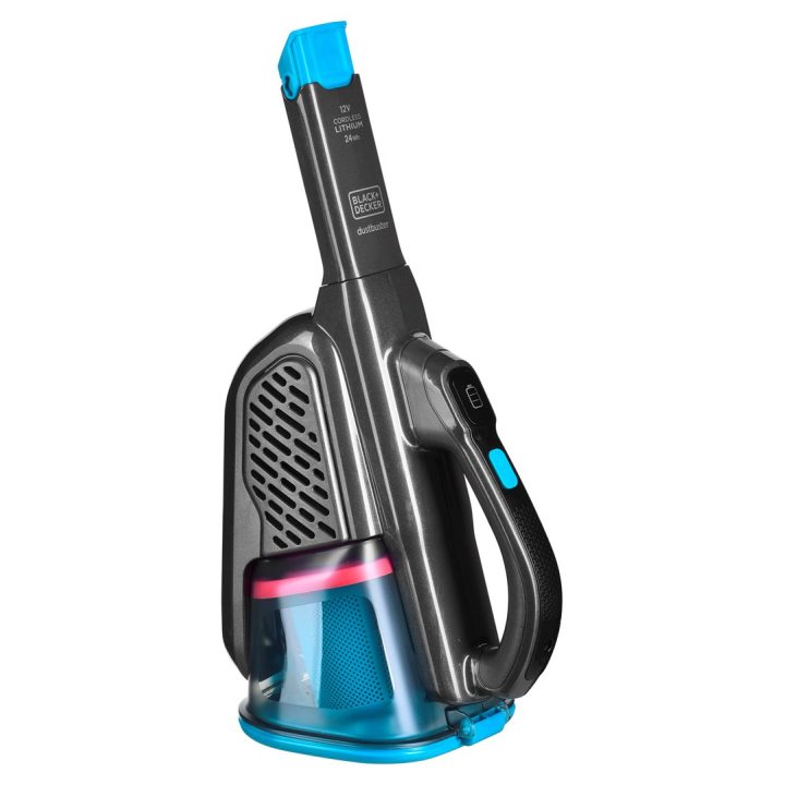 Black & Decker BHHV320J handheld vacuum Blue Titanium Bagless