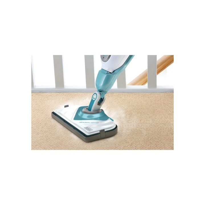 Black & Decker BHSM1610DSM Portable steam cleaner 0.5 L 1600 W Aqua colour White