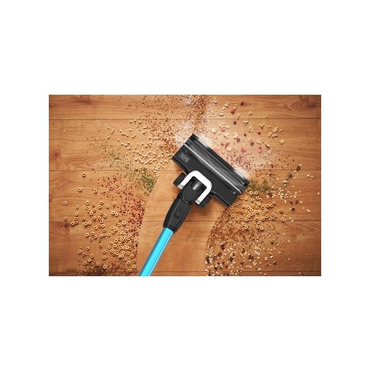Black & Decker BSV520BRB-QW stick vacuum/electric broom Battery Dry Bagless 0.65 L Blue 2 Ah