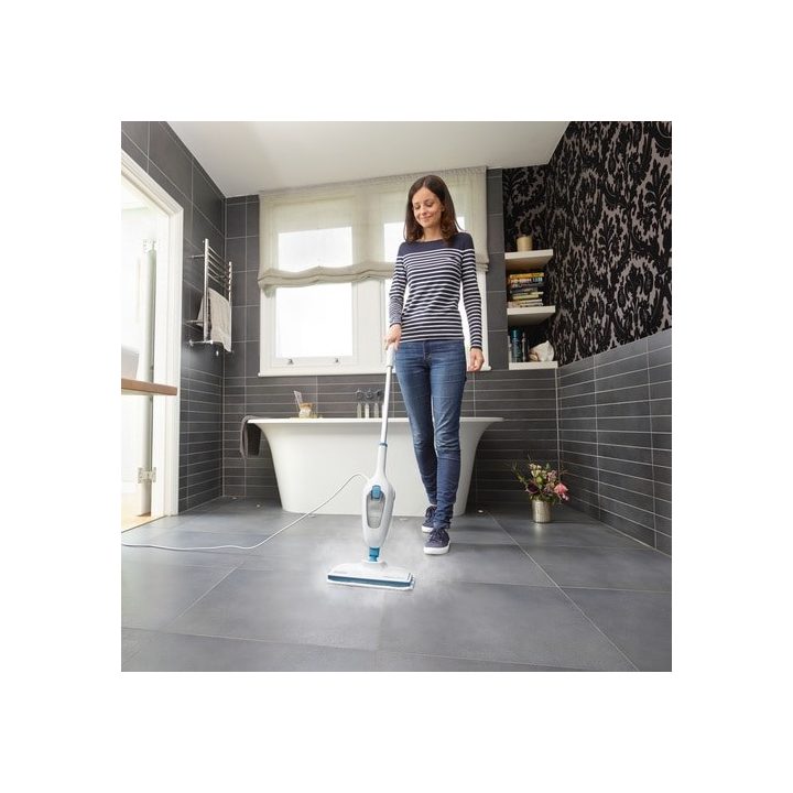 Black & Decker FSMH13E10 steam cleaner 1300 W White