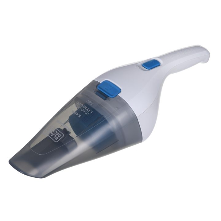 Black & Decker NVC115JL handheld vacuum Grey White Bagless