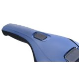 Black & Decker NVC220WBC handheld vacuum Blue Chrome Bagless