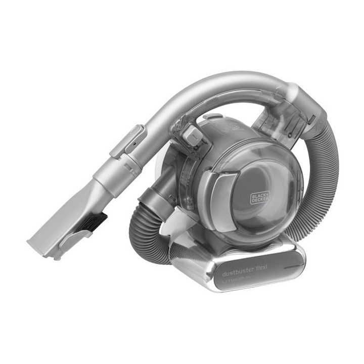 Black & Decker PD1820LF handheld vacuum Black Chrome Bagless
