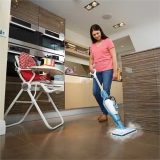 Black+Decker 9IN1 Steam Mop 0.5 l 1300 W Turquoise White