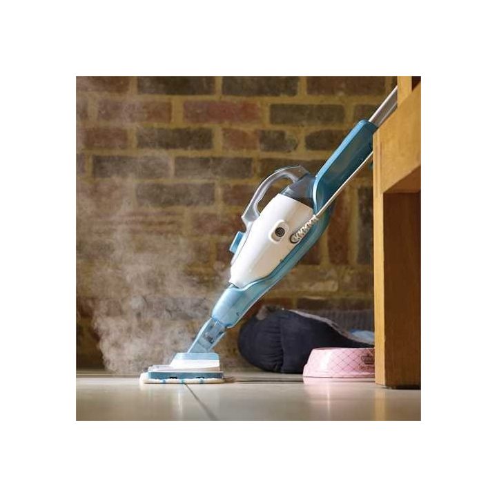 Black+Decker 9IN1 Steam Mop 0.5 l 1300 W Turquoise White