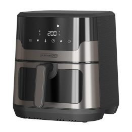 Black+Decker BXAF8001E 1700 W 8 L oil-free deep fryer black