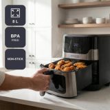 Black+Decker BXAF8001E 1700 W 8 L oil-free deep fryer black