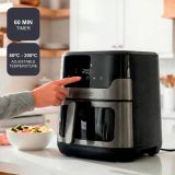 Black+Decker BXAF8001E 1700 W 8 L oil-free deep fryer black