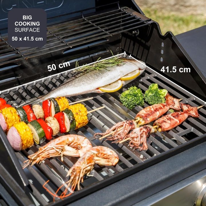 Black+Decker BXOG7200E gas grill 2 burners x 3.6 kW