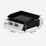 Black+Decker BXOP4900E 2-burner gas barbecue