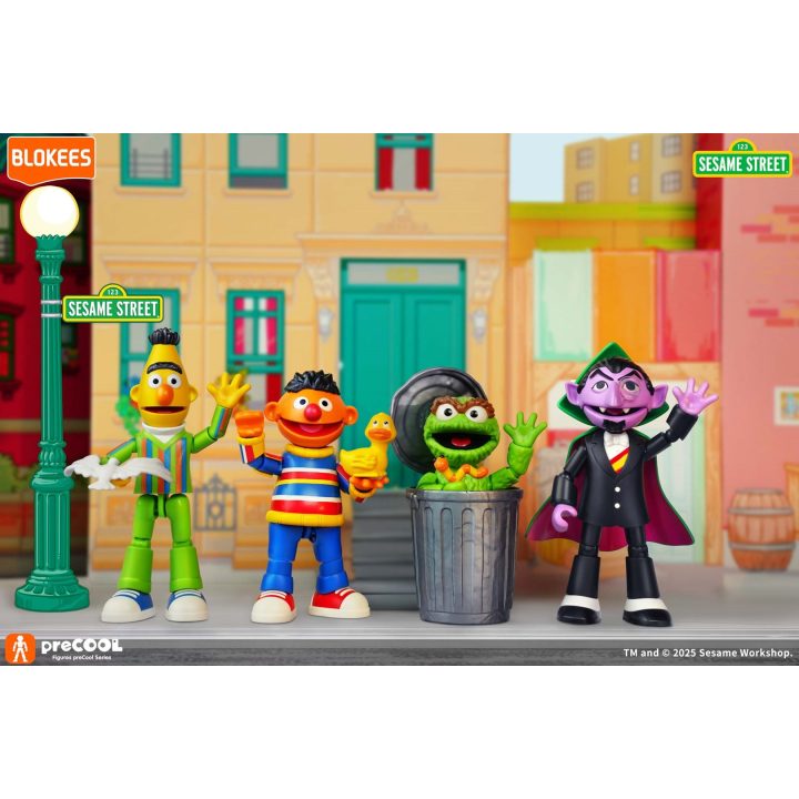 BLOKEES SESAME STREET FIGURES preCOOL S1 - OSCAR