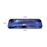 BLACKBOX DVR F610 BLOW video recorder 10 screen mirror + reversing camera