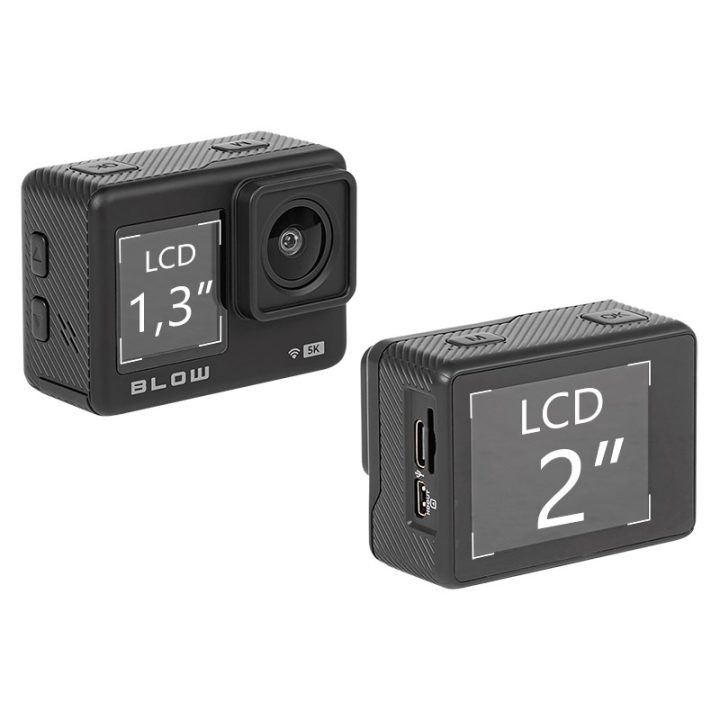 BLOW action sports camera 20 MP 5K Ultra HD CMOS Wi-Fi 58 g