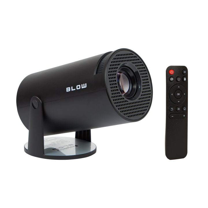 BLOW AndroidTV HD Cinema BLACK Portable Projector