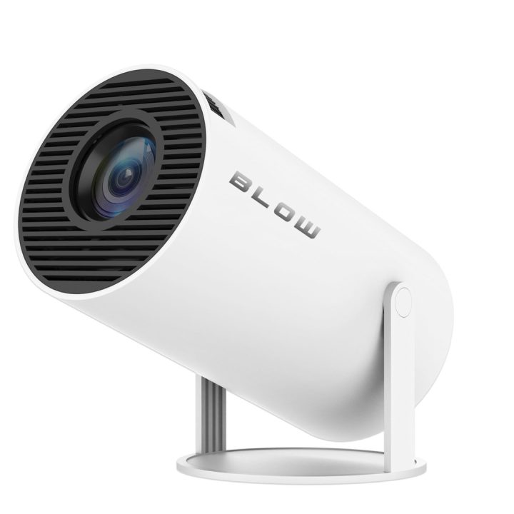 BLOW AndroidTV HD Cinema WHITE Portable Projector