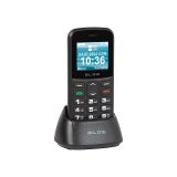BLOW Black Senior Phone with Stand S18D