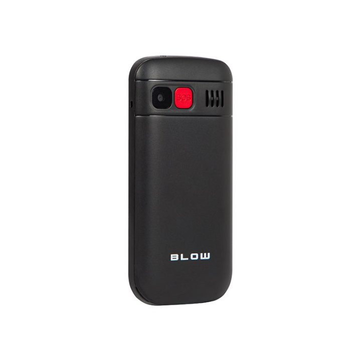 BLOW Black Senior Phone with Stand S18D