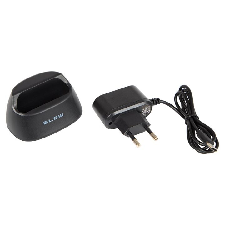 BLOW Black Senior Phone with Stand S18D