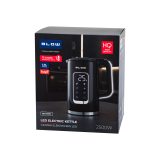 Black kettle with display 2500W BK-17PBT BLOW WI-FI TUYA